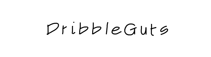 DribbleGuts  Fuentes Gratis Descargar
