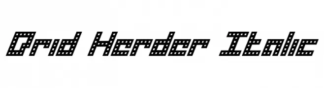 Drid Herder Italic  नि: शुल्क फ़ॉन्ट्स डाउनलोड