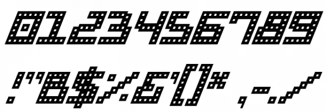 Drid Herder Italic フォント その他の文字