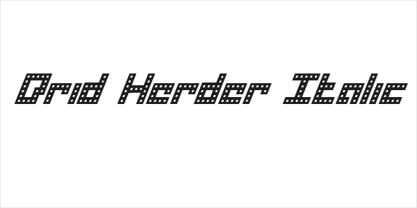 Drid Herder Italic Logo