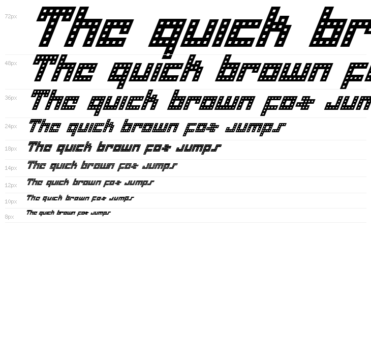 Drid Herder Italic Waterfall