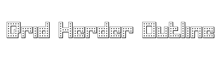 Drid Herder Outline  Free Fonts Download