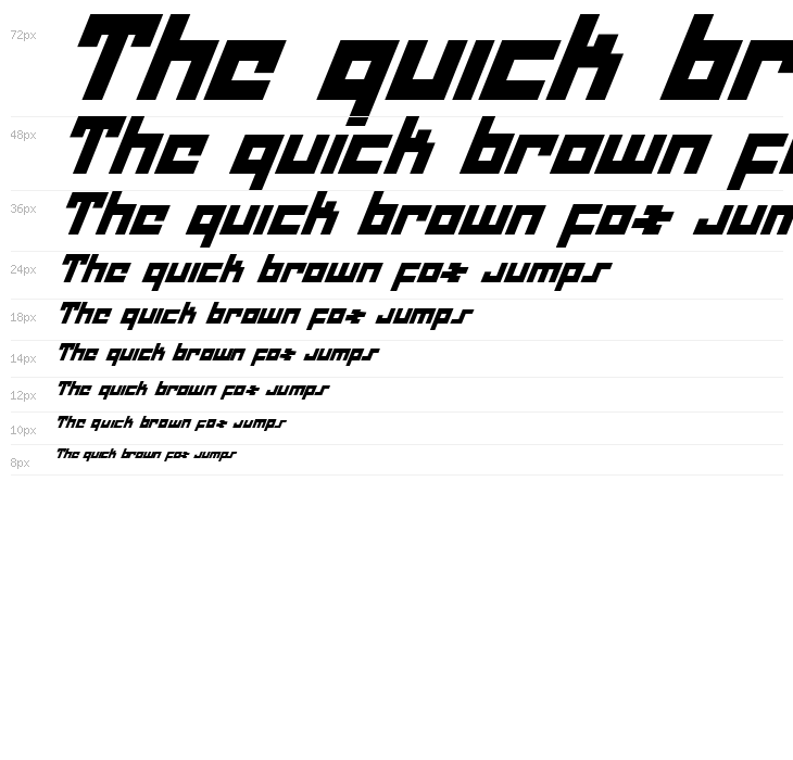 Drid Herder Solid Italic Waterfall