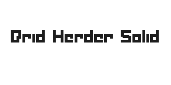 Drid Herder Solid Logo