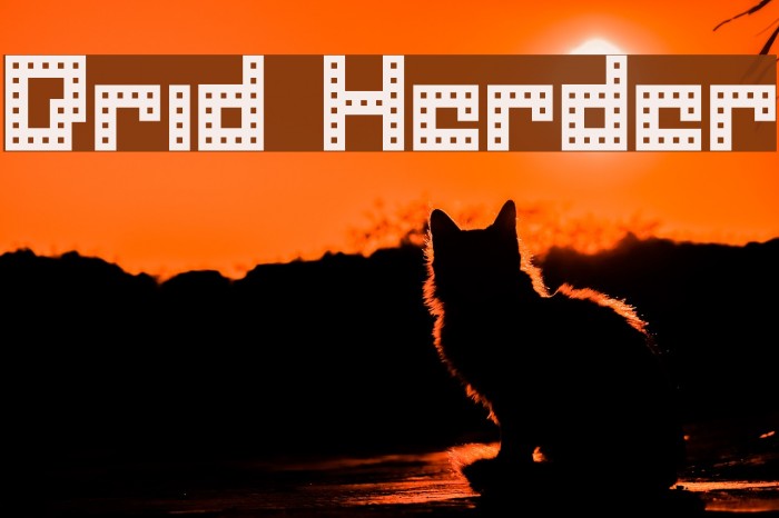 Drid Herder Font examples