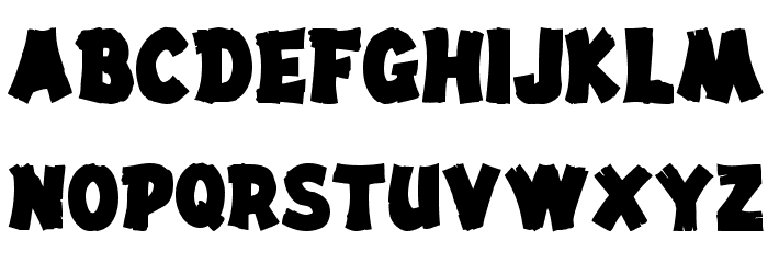 DriftType Solid Font LOWERCASE