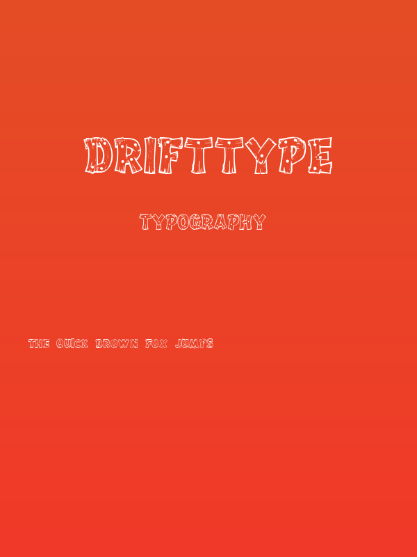 DriftType Poster