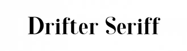 Drifter Seriff  Fuentes Gratis Descargar