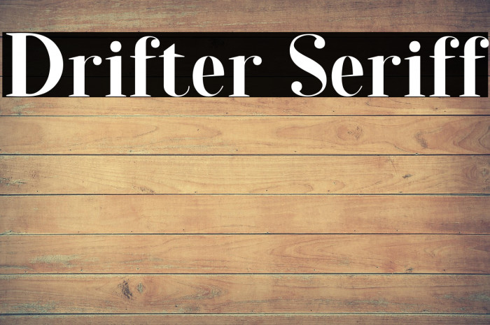 Drifter Seriff Example 2