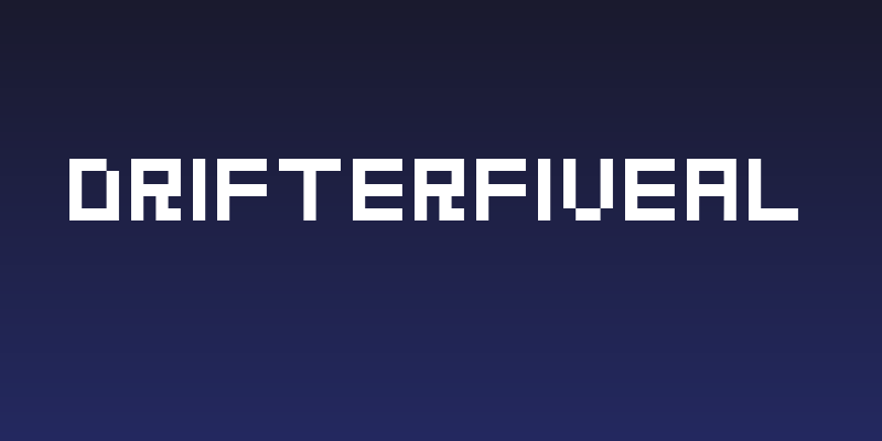 DrifterFiveAl Social Header