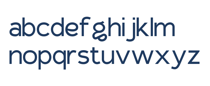 Driftune Demo SemiBold Lowercase