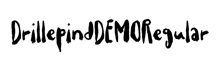 Drillepind DEMO Regular  font caratteri gratis