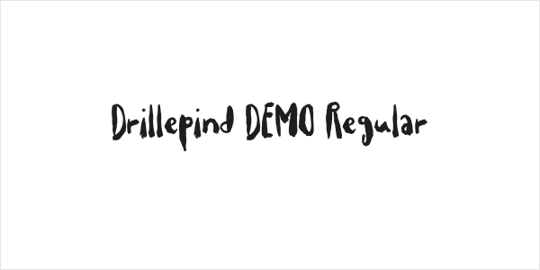 Drillepind DEMO Regular Logo