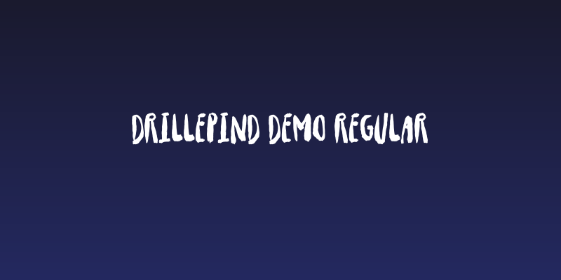 Drillepind DEMO Regular Social Header