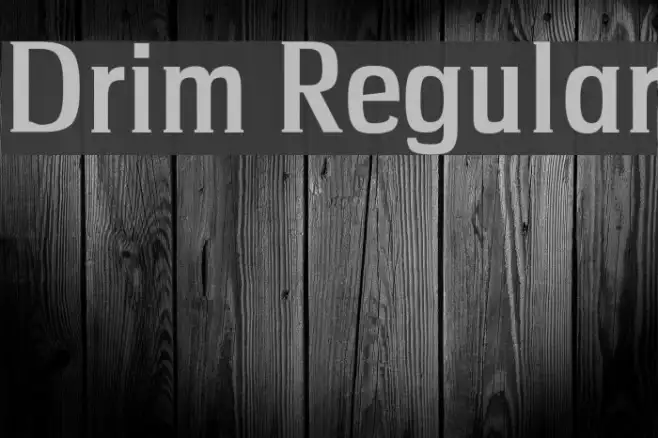 Drim Regular Example 2