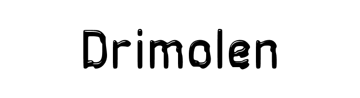 Drimolen  font caratteri gratis