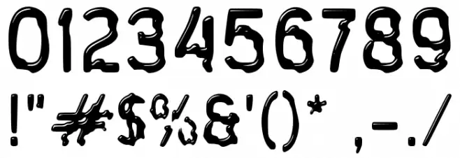 Drimolen Font OTHER CHARS