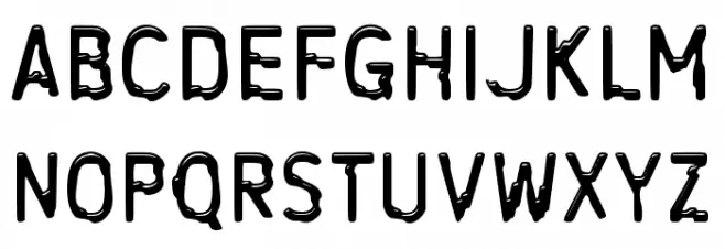 Drimolen Font UPPERCASE