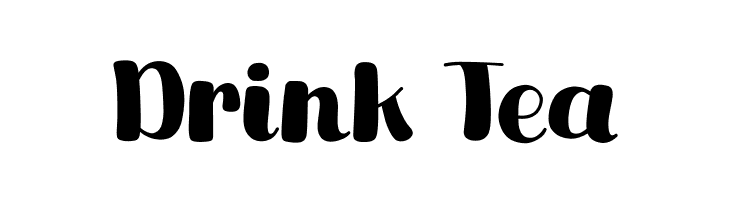 Drink Tea  font caratteri gratis