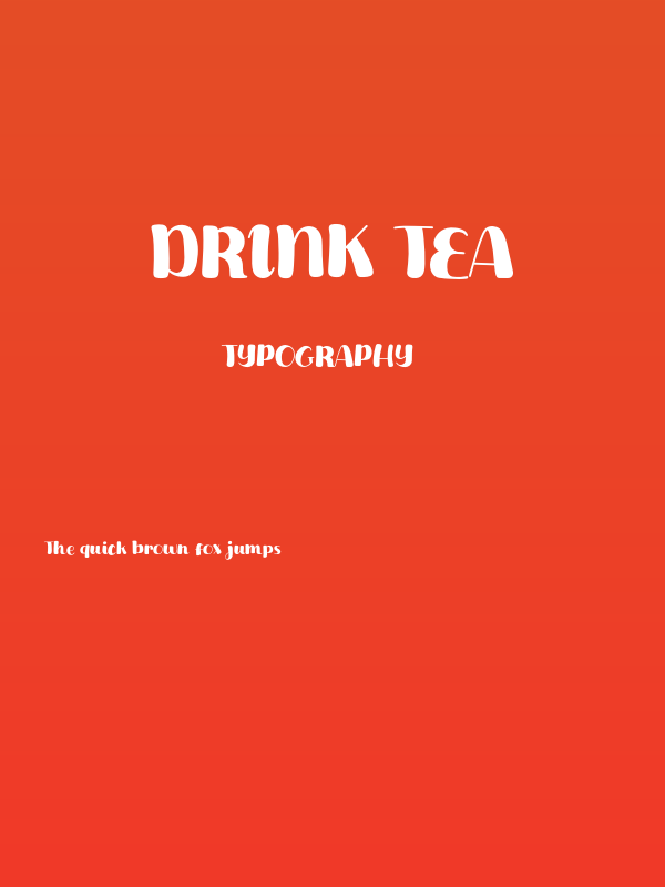 Drink Tea Poster