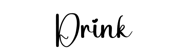 Drink  Скачать бесплатные шрифты
