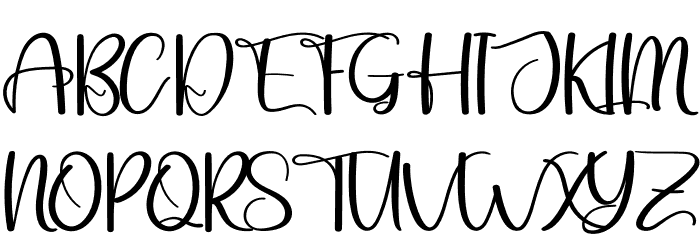 Drink Font UPPERCASE