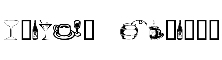 Drinks  Various  免费字体下载