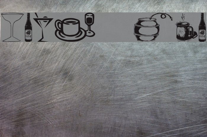 Drinks Various Font examples