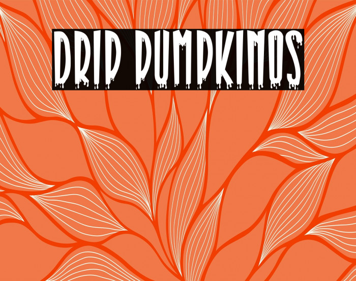 Drip Pumpkinos Example 1