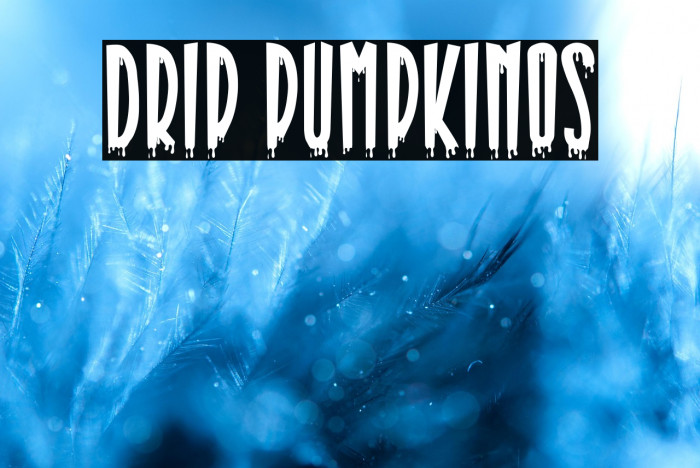 Drip Pumpkinos Example 2