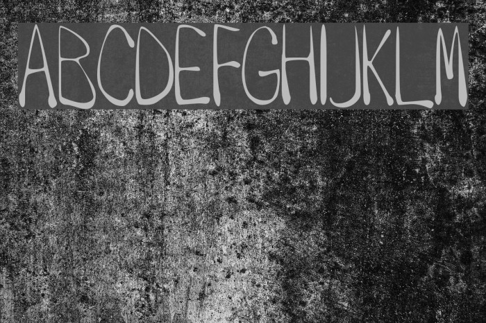 Drip Font examples