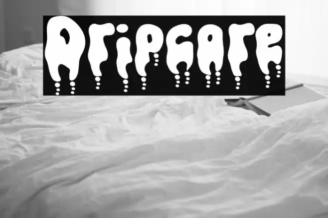 Dripcore Caratteri examples