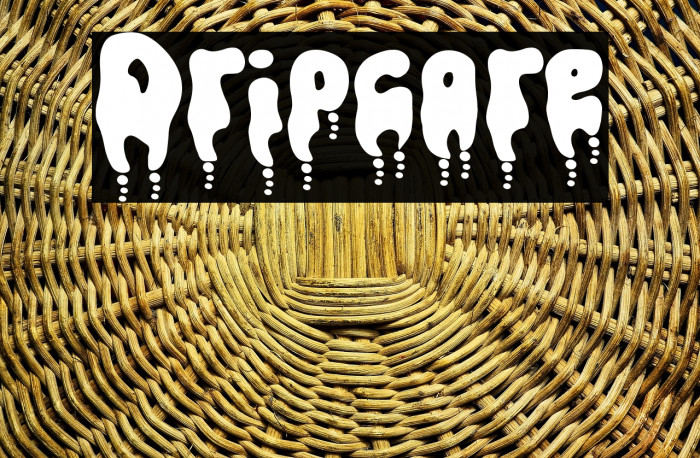 Dripcore フォント examples