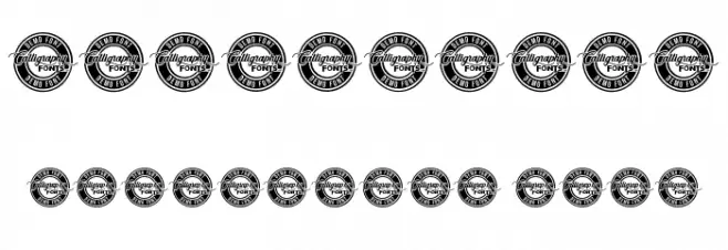 Dripped Ink Demo Caratteri ALTRI CARATTERI