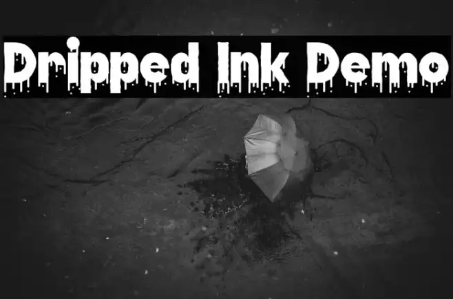 Dripped Ink Demo Example 3