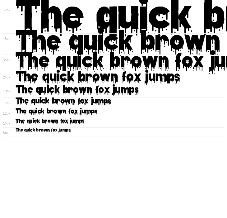 Dripped Ink Demo Waterfall