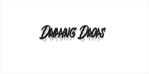 Dripping Drops Logo