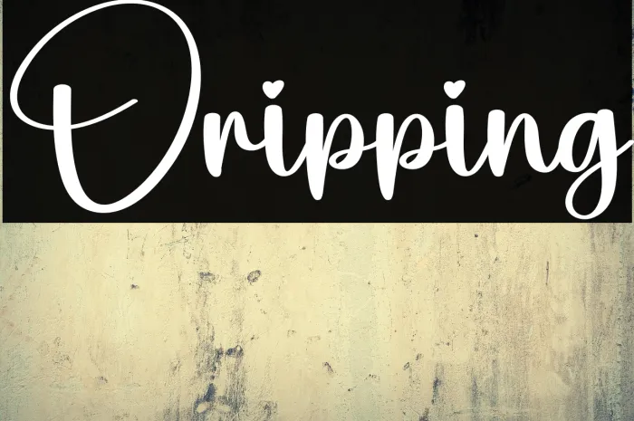 Dripping Example 3