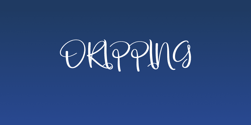 Dripping Social Header