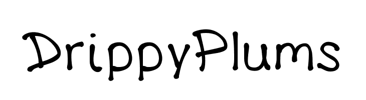 DrippyPlums Font