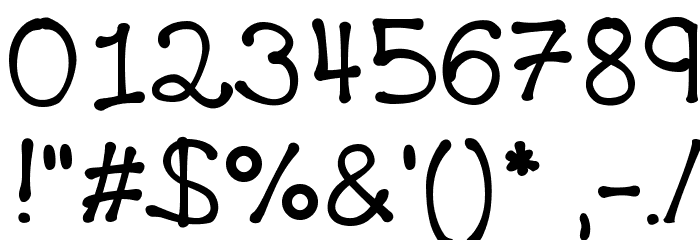 DrippyPlums Font OTHER CHARS