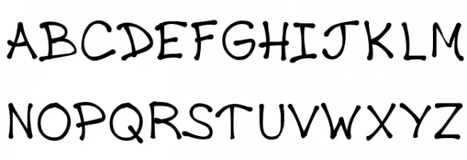 DrippyPlums Font Litere mari