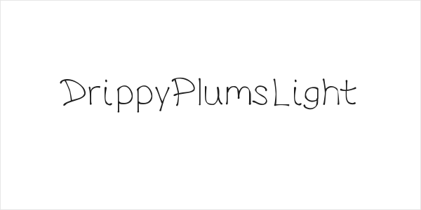 DrippyPlumsLight Logo