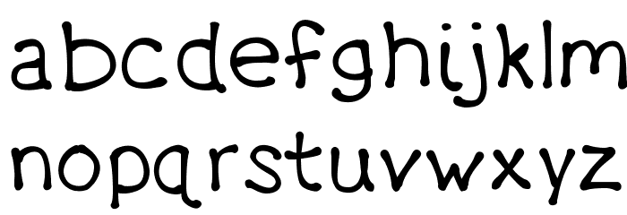 DrippyPlums Font LOWERCASE