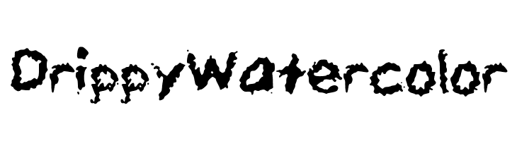 DrippyWatercolor  baixar fontes gratis