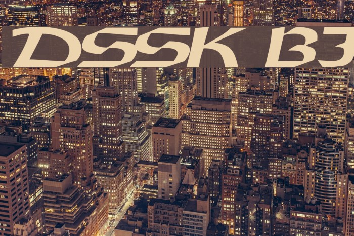 DriscollSSK BoldItalic Font examples