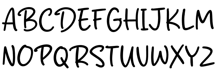 Dristan Story Font UPPERCASE