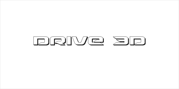 Drive 3D Logo
