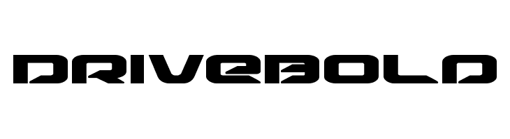 Drive Bold  免费字体下载