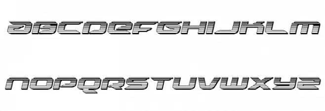 Drive Chrome Italic Fuentes MINÚSCULAS